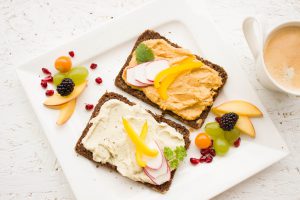 healthy breakfast with fruit for blog on nutrition training by Wellspace