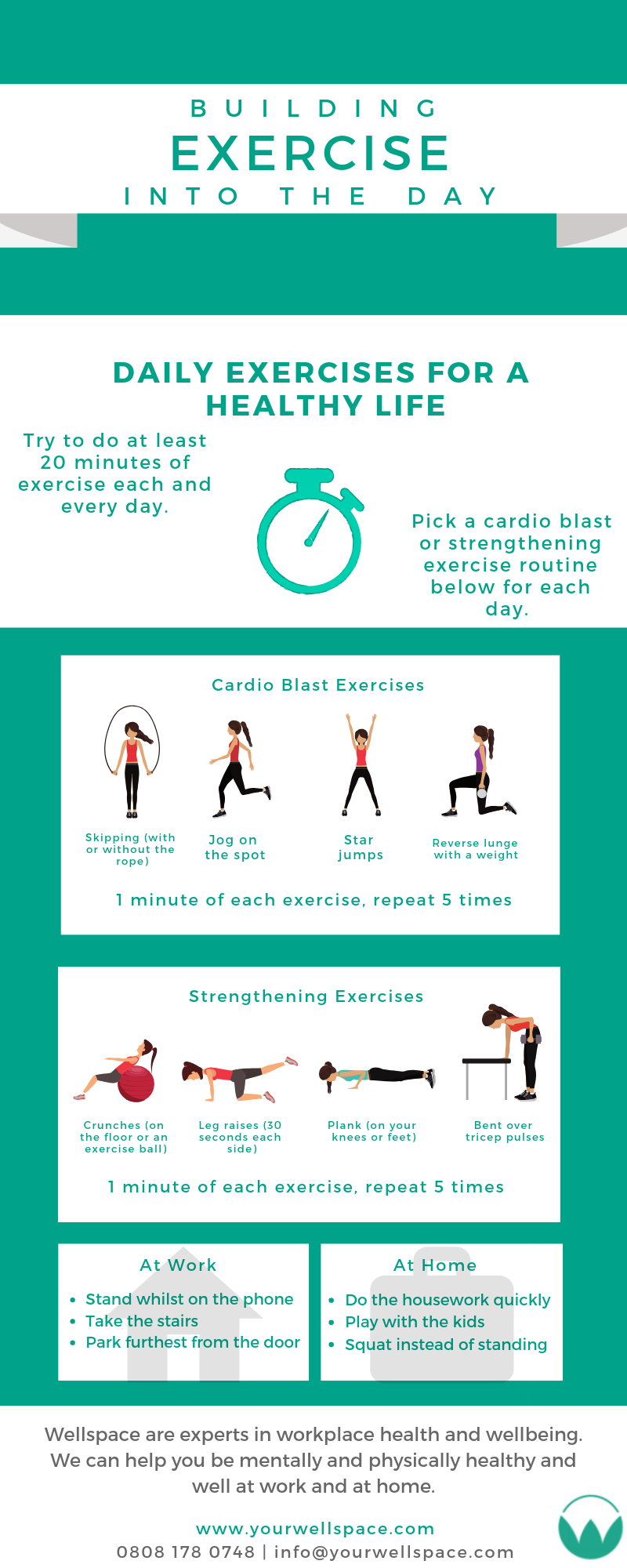 Improve Your Wellbeing With Daily Exercise