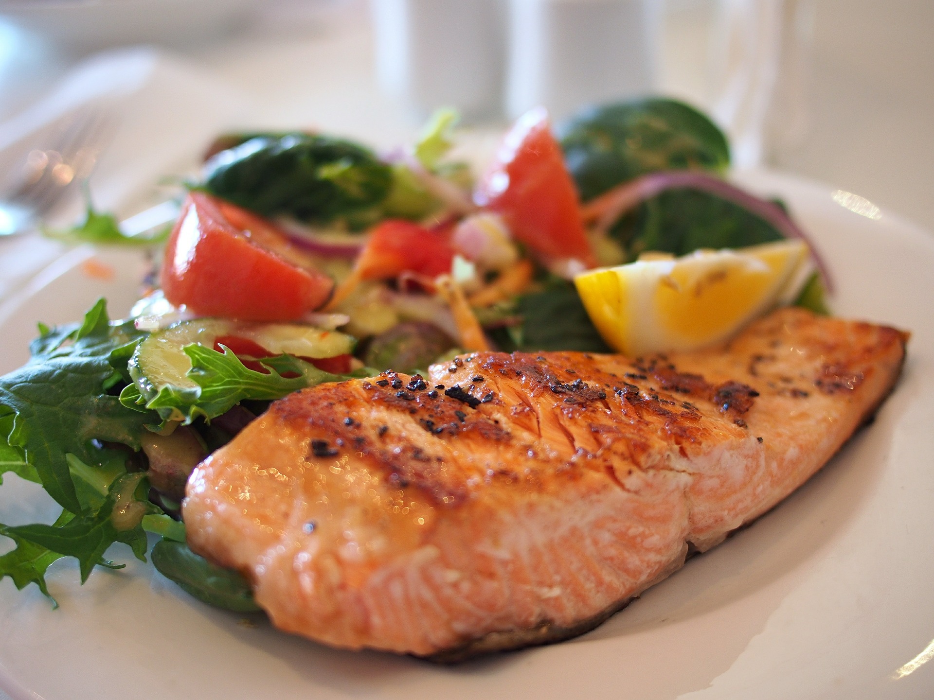 Salmon as a mood boosting food for Wellspace healthy work blog