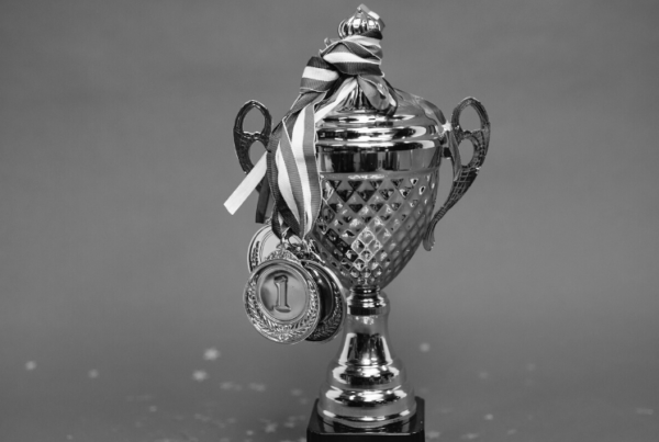 Image of a trophy for blog by Wellspace on employee reward schemes